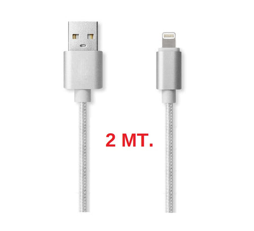 Cavo dati e ricarica USB > Lightning Telato 2 mt.