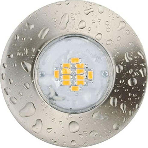 Light-Topps-lt15417-LED-1-X-6.5-W-380lm,rotondo,-starr,-IP65,-Ferro-Spazzolato,-Faretto-da-incasso-a-soffitto-Spot-da-incasso-luci