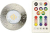 Light-Topps-lt15417-LED-1-X-6.5-W-380lm,rotondo,-starr,-IP65,-Ferro-Spazzolato,-Faretto-da-incasso-a-soffitto-Spot-da-incasso-luci