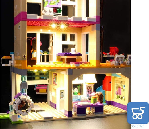 LIGHTAILING LGK149 Set di Luci per Friendship House Kit Luce LED Compatibile con Lego 41340 (LEGO NON INCLUSI)