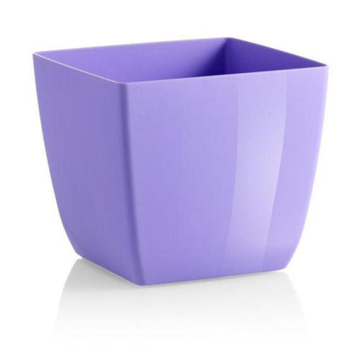 Vaso quadrato da esterno color santiago per piante e fiori