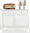 LILLIAN---credenza-in-legno-massello-145x49x116-Bianco-Milani-Home
