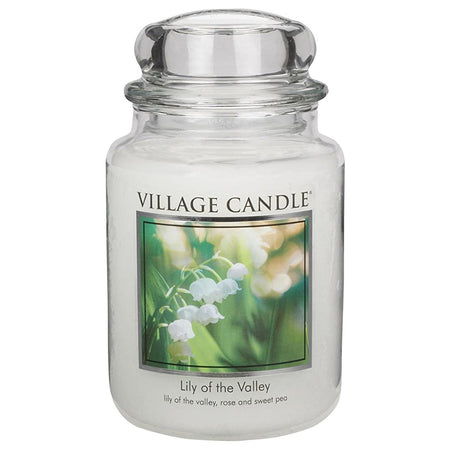 Candele profumate "Village Candle" profumatore per ambienti, Giara in vetro 730 gr, 26 once