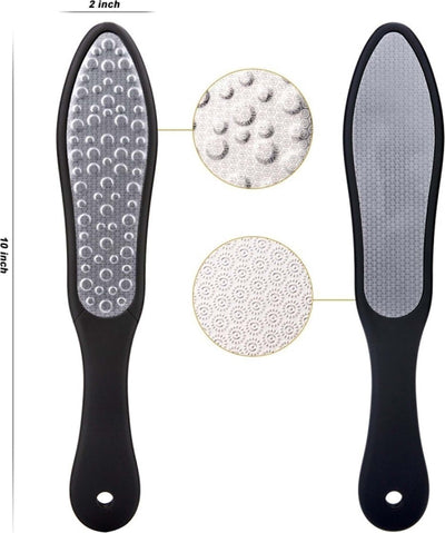 LIMA RASCHIETTO DOPPIA FACCIA ACCIAIO PEDICURE RIMUOVI CALLO DURONI GELONI PIEDI Bellezza/Manicure e pedicure/Strumenti e accessori/Lime per unghie e manicure Trade Shop italia - Napoli, Commerciovirtuoso.it