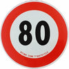 Limite di velocità adesivo 80km/h per Italia
