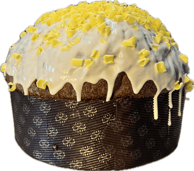 Panettone Artigianale limoncello Impasto Con Scorze Di Limone Dei Nebrodi Farcito Con Crema Al Limone Di Sicilia Dolce Tipico Natalizio Panettoni 1.2 Kg