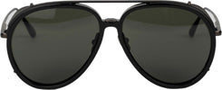 LINDA-FARROW-Maverick-Black-Series-occhiali-da-sole-in-nero-da-uomo