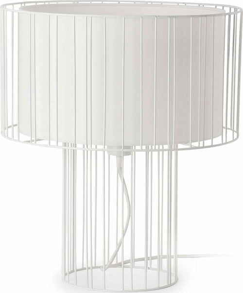 LINDA Lampada da tavolo bianca Illuminazione/Illuminazione per interni/Lampade/Lampade da tavolo e abat-jour Led Mall Home - Napoli, Commerciovirtuoso.it