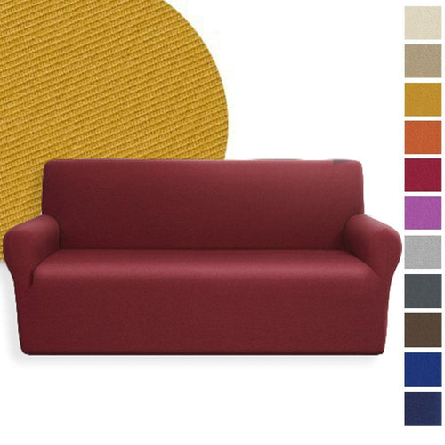 Compact Copridivano in Tessuto Elasticizzato - Varie Dimensioni - Passarelli Biancheria