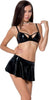 Lingerie Intimo Sexy Gonna Reggiseno Perizoma Set Tre Pezzi S/M Passion Woman Deby Salute e cura della persona/Erotismo e contraccezione/Abbigliamento erotico in pelle e latex/Donna/Set Kondorama - Martinsicuro, Commerciovirtuoso.it
