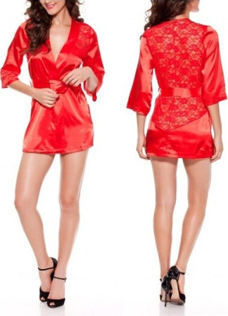Lingerie Kimono Ricamato Sexy Pizzo Vestaglia Camicia Da Notte Perizoma Salute e cura della persona/Erotismo e contraccezione/Abbigliamento erotico/Donna/Vestaglie Trade Shop italia - Napoli, Commerciovirtuoso.it