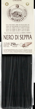 Linguine al nero di seppia - 250 gr - Pastificio Morelli
