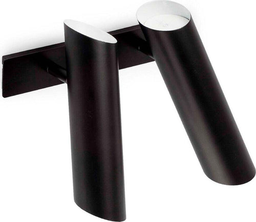 LINK 2L Lampada da parete nero Illuminazione/Illuminazione per interni/Illuminazioni per pareti/Applique Led Mall Home - Napoli, Commerciovirtuoso.it