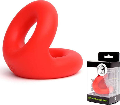 Liquid Silicone Rugby Ring Red Cockring Anello Fallico Pene e Testicoli In Silicone Rosso Salute e cura della persona/Erotismo e contraccezione/Sex toys/Anelli fallici e vibranti Kondorama - Martinsicuro, Commerciovirtuoso.it