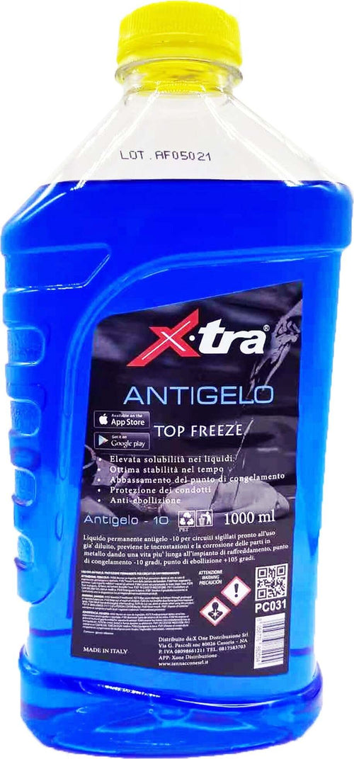 Liquido Antigelo Blu 1 Lt Super Concentrato Per Radiatore Protezione Motore -10 Auto e Moto/Oli e liquidi/Antigelo/Antigelo per sistemi di raffreddamento Trade Shop italia - Napoli, Commerciovirtuoso.it