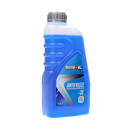 Liquido Per Radiatore Radiatori Pronto All'uso Antifreeze -20 Blu 1 Lt Sir-antf