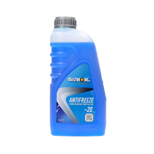 Liquido Per Radiatore Radiatori Pronto All'uso Antifreeze -20 Blu 1 Lt Sir-antf