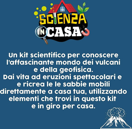 Lisciani I’m a Genius Scienza in Casa Vulcanologia Gioco per Bambini Sulla Scienza Della Terra Giochi e giocattoli/Giochi educativi e scientifici/Kit e esperimenti di scienze Cartoleria Deja Vu - Crotone, Commerciovirtuoso.it