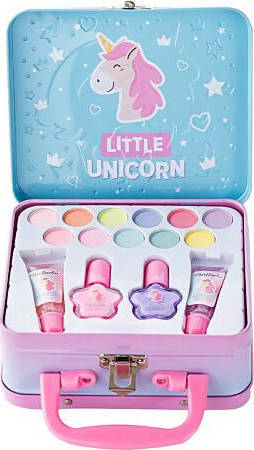 Little Unicorn Martinelia Beauty Kit Set Da Trucco Bambina Con Beauty Case Smalti Ombretti Glitter Unicorno Bimba Giochi e giocattoli/Giochi d'imitazione e accessori di travestimento/Accessori per travestimento/Trucchi Cartoleria Deja Vu - Crotone, Commerciovirtuoso.it