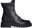 Liu-Jo-anfibi-donna-Rumi-25-con-profilo-strass-in-pelle-nero-SF4101P0
