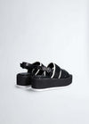 Liu Jo Donna Sandali in Pelle Suola Platform 6,5 Cm Con Logo Nuova Collezione
