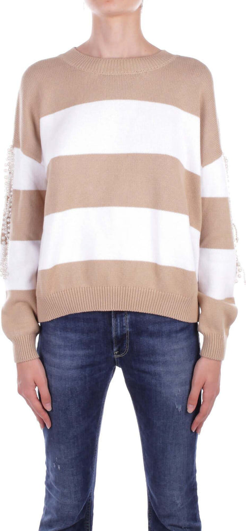 Liu-Jo-Maglie-Beige-da-donna