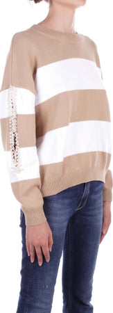Liu-Jo-Maglie-Beige-da-donna