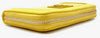 LIU JO Portafogli donna Zip around in safiano giallo