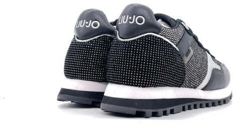 LIU JO Sneaker Donna Wonder 01 Black/ Silver