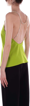 Liu-Jo-Top-Verde-da-donna