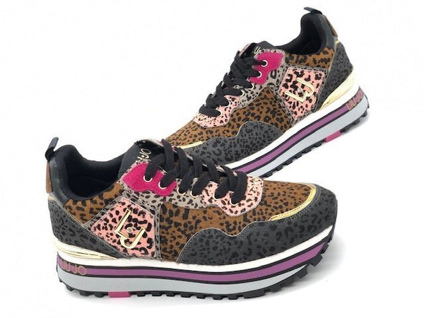 LIU JO WONDER MAXI 01 leopardata multicolore