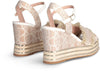 Liujo Donna Sandali Con Zeppa Sa4137tx412 00077 Beige