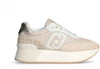 Liujo donna sneakers monogram in camoscio