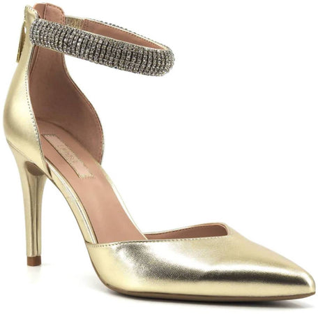 Liujo Scarpe Col Tacco Two Pieces Gioiello Sa4015ex02904078 Nuova Collezione Platinum