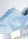 Liujo Sneakers Donna Amazing Scarpe Da Ginnastica Maxi Platform Suede E Mesh BA4005PX303S1706