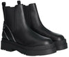 Liujo Stivaletto Beatles Donna Nero Stivaletti Con Maxi Logo Suola Platform Plateau 5cm SF3033EX197 22222 BLACK