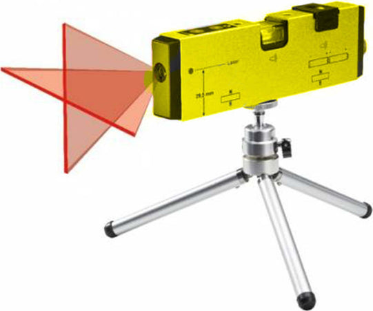 LIVELLA LASER CON ILLUMINAZIONE SUPPORTO CAVALLETTO TRIPODE TREPPIEDE HG909A Fai da te/Utensili elettrici e a mano/Strumenti di misura e layout/Dispositivi di misurazione laser e accessori/Livelle laser/Generatori di linea laser Trade Shop italia - Napoli, Commerciovirtuoso.it