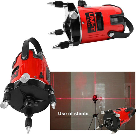 LIVELLA LASER TRACCIATORE AUTOLIVELLANTE 360º ROTAZIONE BOLLA DIGITALE 2 LINEE  Trade Shop italia - Napoli, Commerciovirtuoso.it