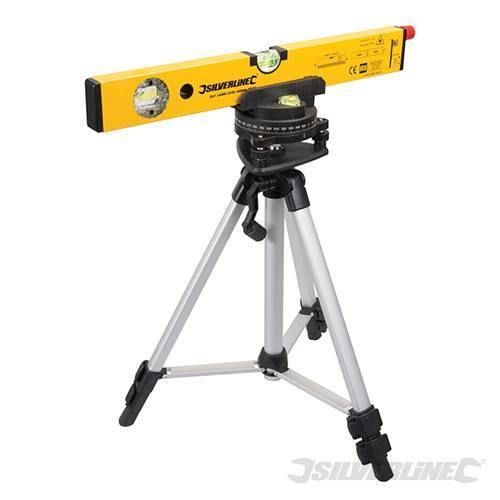 Silverline Livella laser max 30 metri fiale 90-180 gradi + base 3 piedi + valigetta Prezzo Silverline