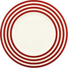 Livellara-Piatto-Piano-FRESHNESS-LINE-Rosso-28,5-cm