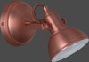 Living-Lighting-R80151029-Retro,-40-W,-senza-lampadine-,-diametro-13-cm-,Rame-[Classe-di-efficienza-energetica-A]