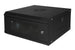 Armadio Rack 19 4U Link Serie Light Colore Nero Con Porta Vetro (Axpxl) Mm 240X400X530 Ripiano Incluso