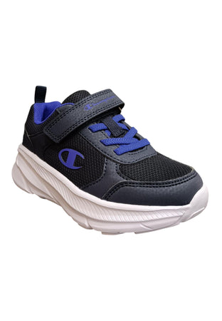 Scarpe sneakers Bambini e ragazzi Champion hero  blue-bianco laccio elastico e velcro