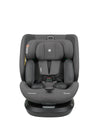 KIKKABOO Seggiolino Auto 40-150 cm i-Hike i-SIZE Dark Grey - Seggiolino Auto con Base Isofix, Da 40 a 150 cm, Omologato ECE R129/03, Girevole A 360° E Reclinabile, Gruppo 0+/1/2/3 Da 0 A 12 Anni, Dark Grey, grigio