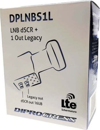 LNB-dCSS/SCR-16-UB-+-1-Out-Legacy-DIPROGRESS-DPLNBS1L