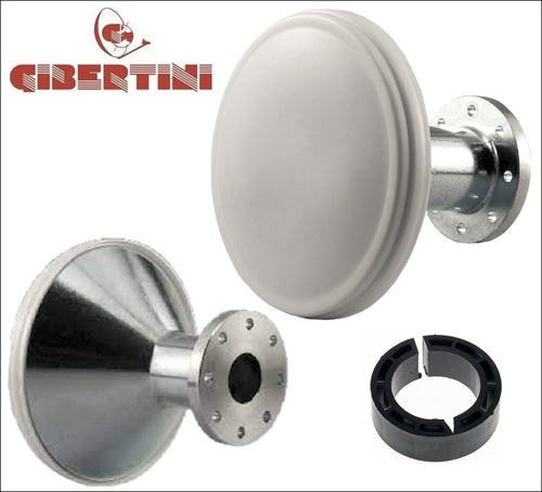Feed Horn GIBERTINI EC120-B Banda KU per LNB Flangia C120 e Parabole Offset