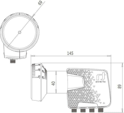 LNB-Quad-PREMIUM-Universal-40mm-INVERTO
