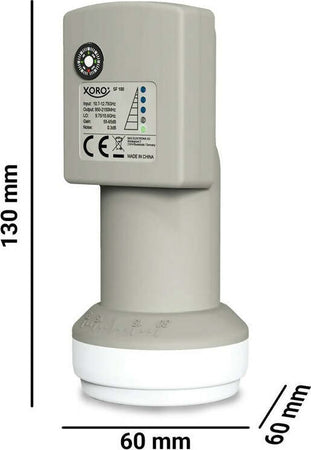 LNB-Single-XORO-SF-100-con-Sat-Finder-e-Bussola-integrati