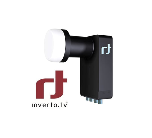 LNB Quad Black Ultra INVERTO