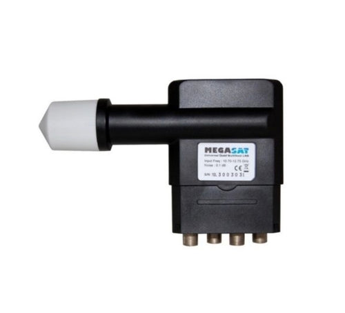 LNB Quad Multifeed 0,1dB Full HD MEGASAT